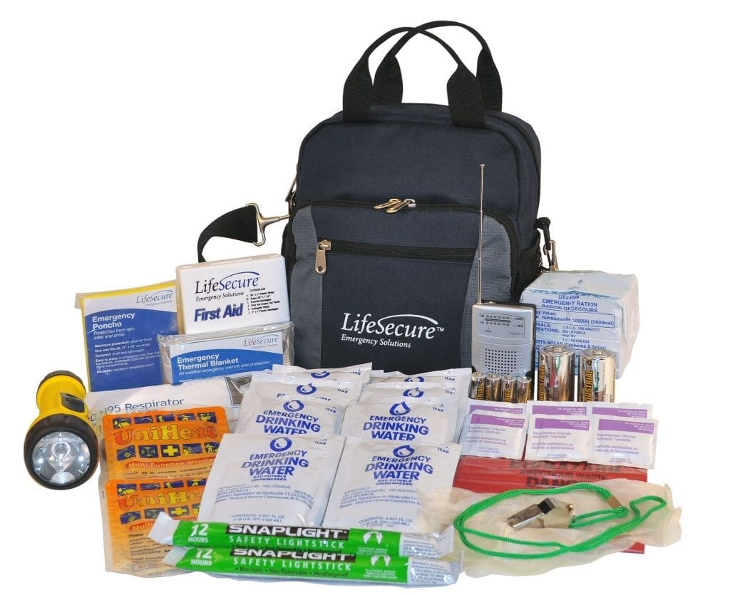LifeSecure Plus Compact 3-DAY Emergency Survival Kit (81001)