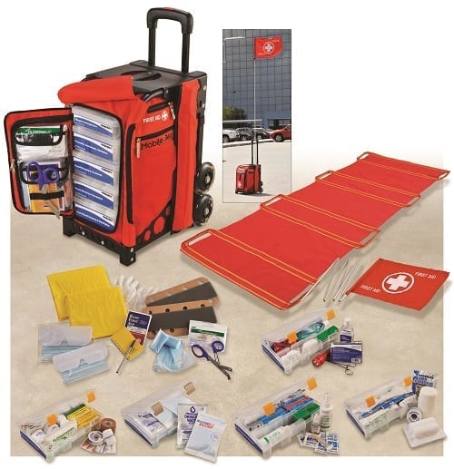 MobileAid Trauma EASY-ROLL Modular First Aid Station (31500)