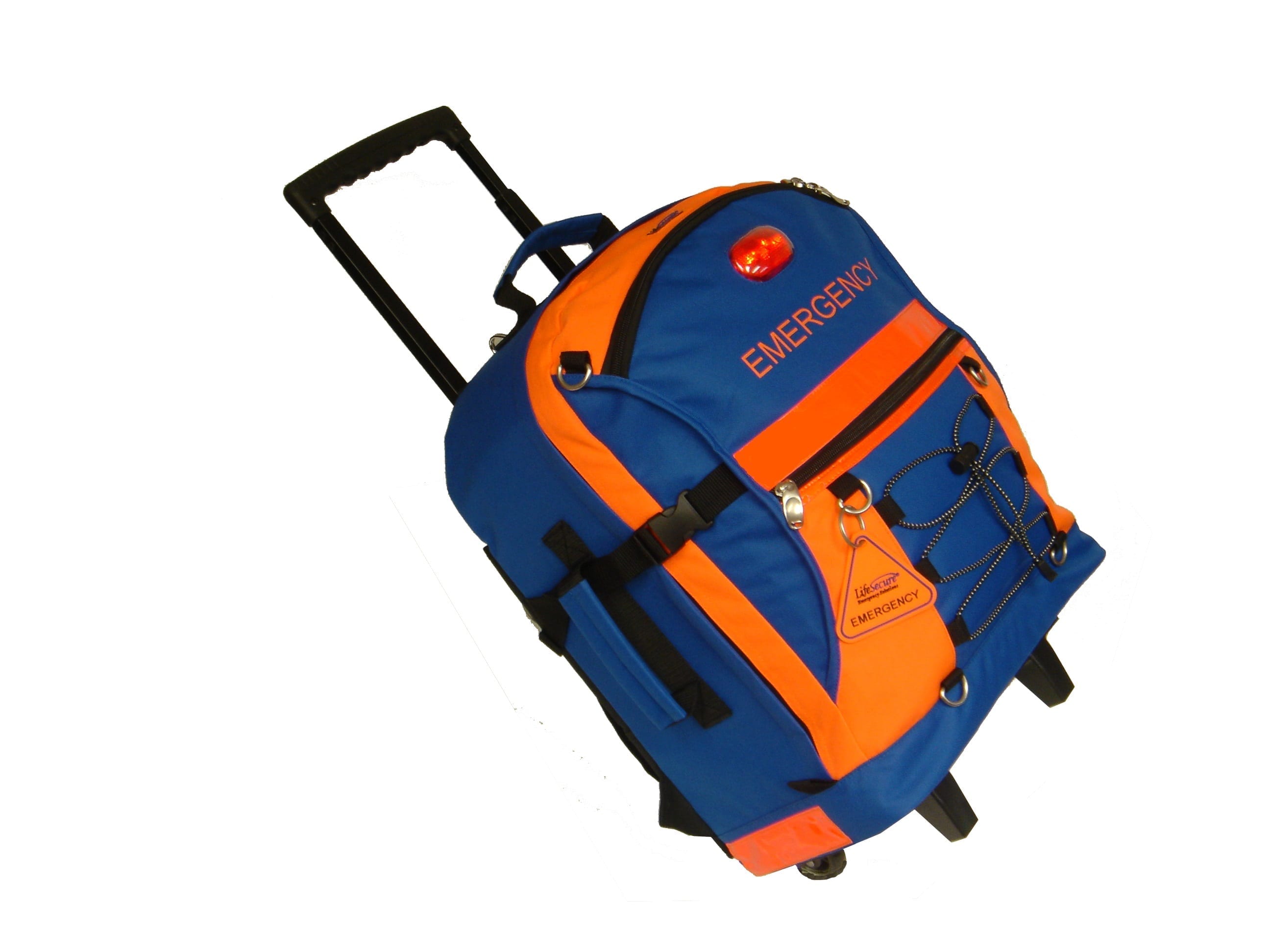 [Load-Your-Own] SECUR-Evac Hi-Visibility/Hi-Safety Easy-Roll ALL-HAZARDS Emergency Backpack - XL-Capacity